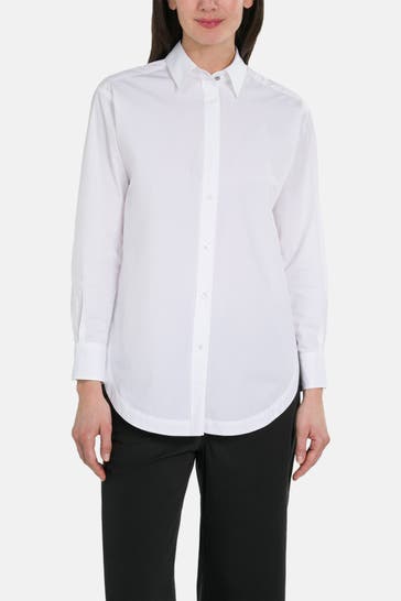 BOSS ORANGE Bluse 'Bostucci' weiß