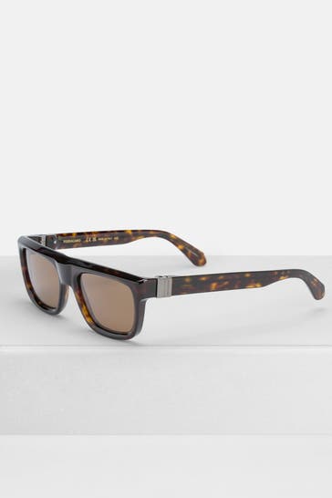FERRAGAMO Sonnenbrille gemustert