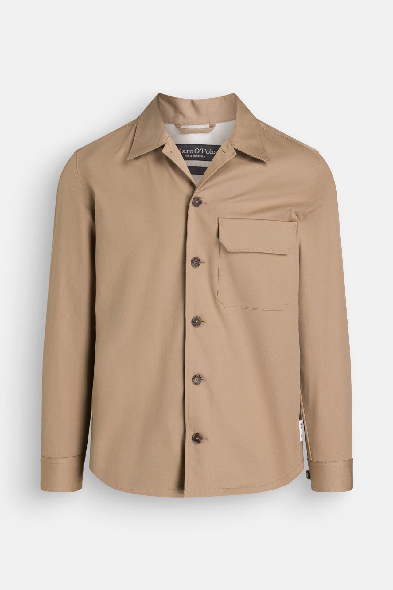 MARC O'POLO Overshirt braun, Bild 1