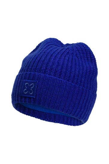 CODELLO Wollmix-Mütze royalblau