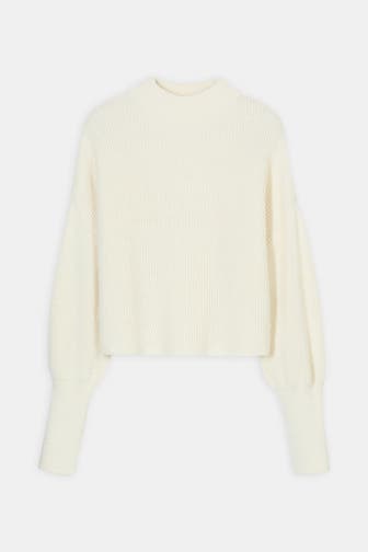 CLOSED Wollmix-Strickpullover ecru