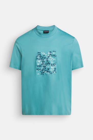 EMPORIO ARMANI T-Shirt petrol