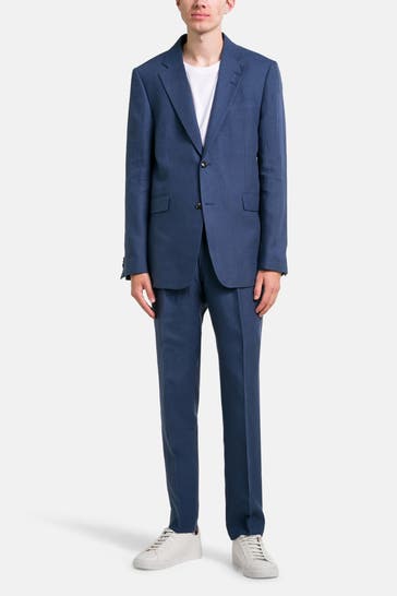 TIGER OF SWEDEN Anzug 'Justinn-Tenutas' navy