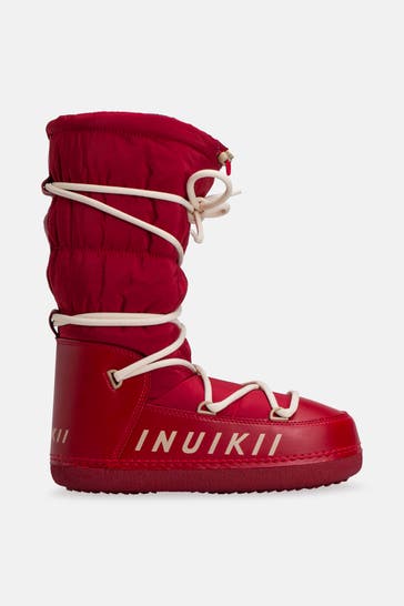 INUIKII Winterstiefel 'Mountain High' dunkelrot