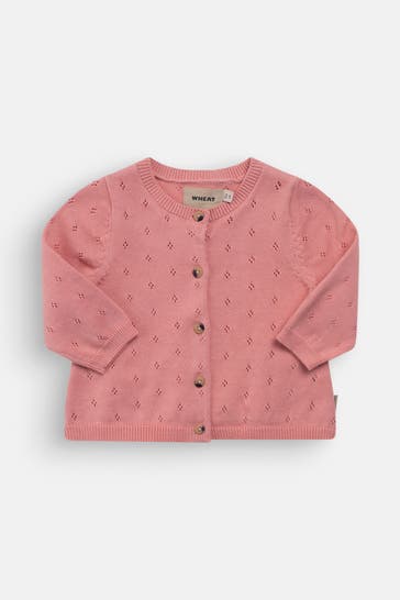 WHEAT Strickjacke altrosa