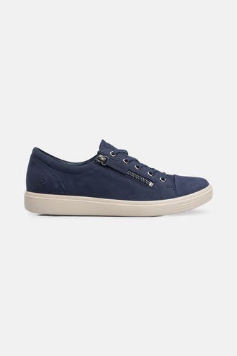 ECCO Leder-Sneaker marine