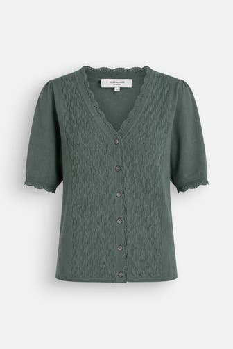 ROSEMUNDE Wollmix-Strickshirt 'Laica' smaragdgrün