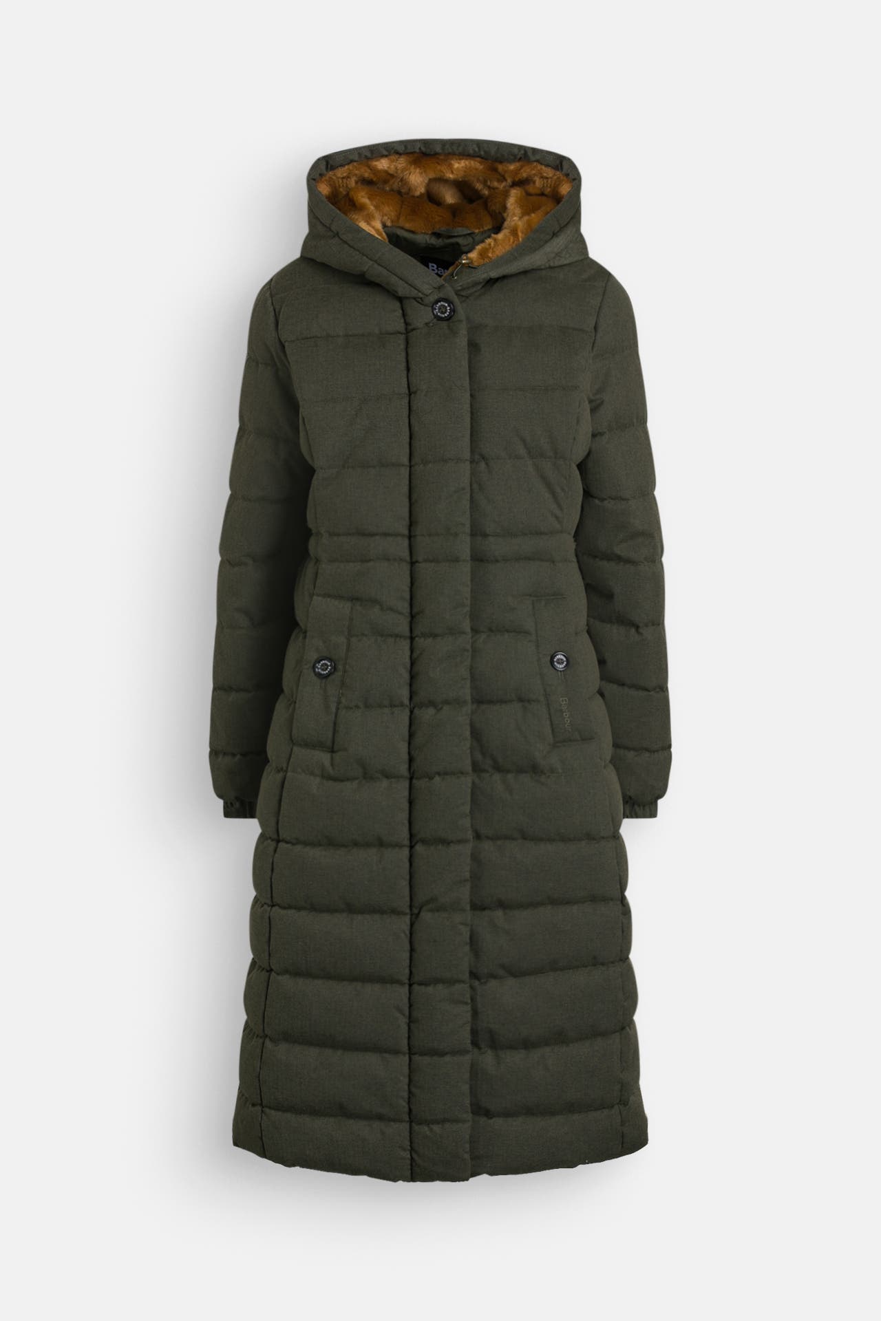 BARBOUR Steppmantel 'Clarence' dunkelgrün, Bild 1
