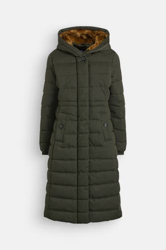 BARBOUR Steppmantel 'Clarence' dunkelgrün