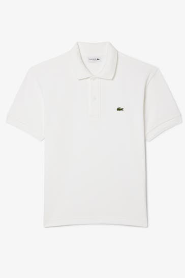 LACOSTE Polo-Shirt weiß