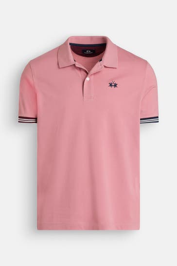 LA MARTINA Polo-Shirt altrosa