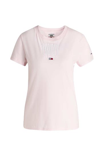 TOMMY JEANS T-Shirt puderrosa