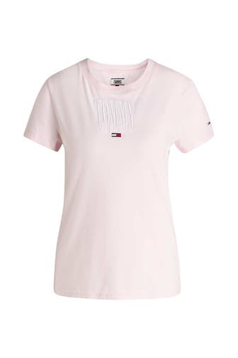 TOMMY JEANS T-Shirt puderrosa