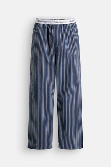 CK UNDERWEAR Pyjamahose gestreift