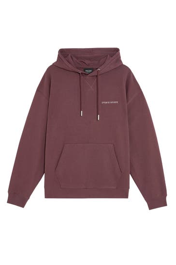 LYLE&SCOTT Hoodie aubergine