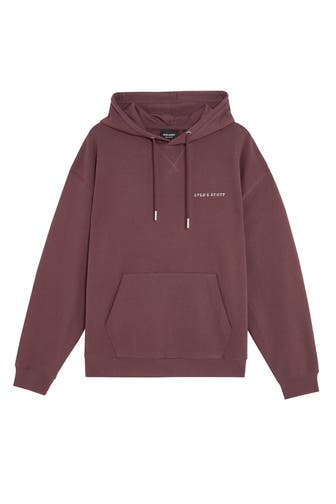 LYLE&SCOTT Hoodie aubergine