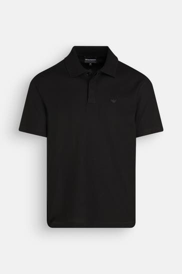 EMPORIO ARMANI Polo-Shirt schwarz