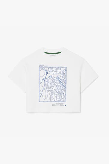 LACOSTE T-Shirt weiß