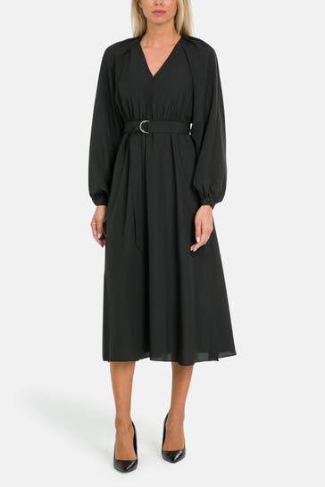 TED BAKER Midikleid 'Comus' schwarz