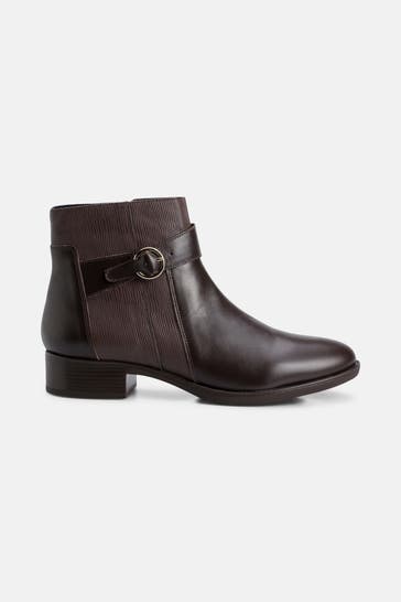 GEOX Ankle Boots 'Felicity' dunkelbraun
