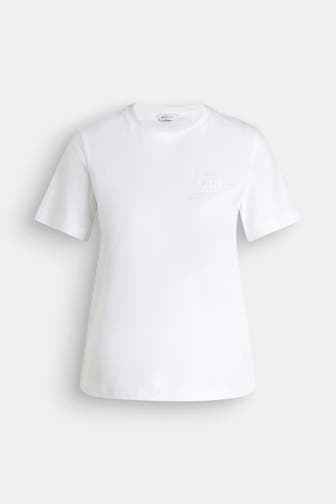 GANT T-Shirt weiß