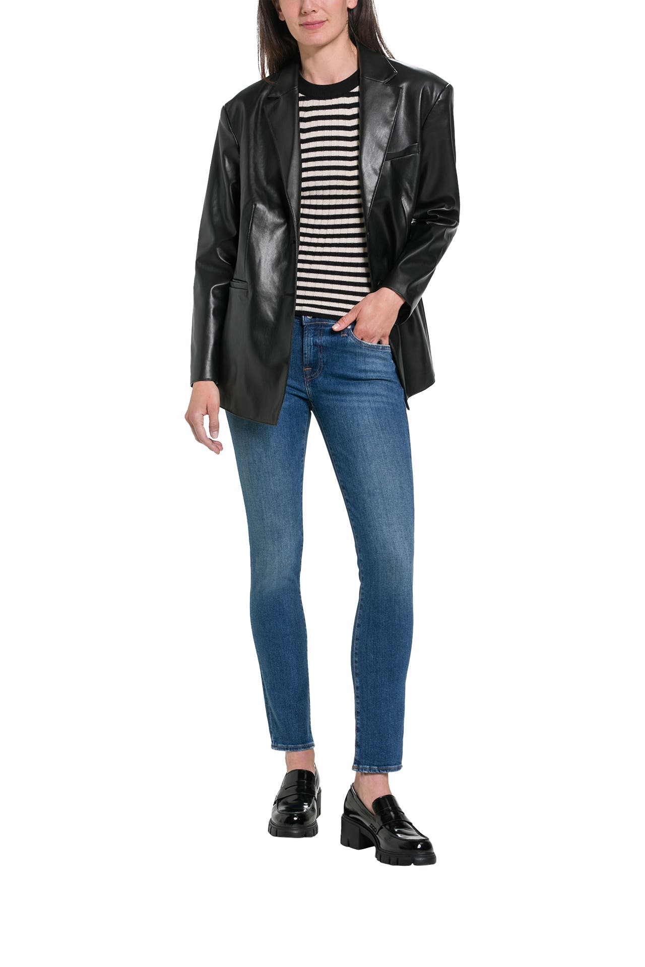 7 FOR ALL MANKIND Jeans 'Pyper' slim full length, Bild 1