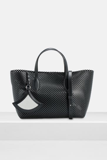 SERGIO ROSSI Handtasche schwarz