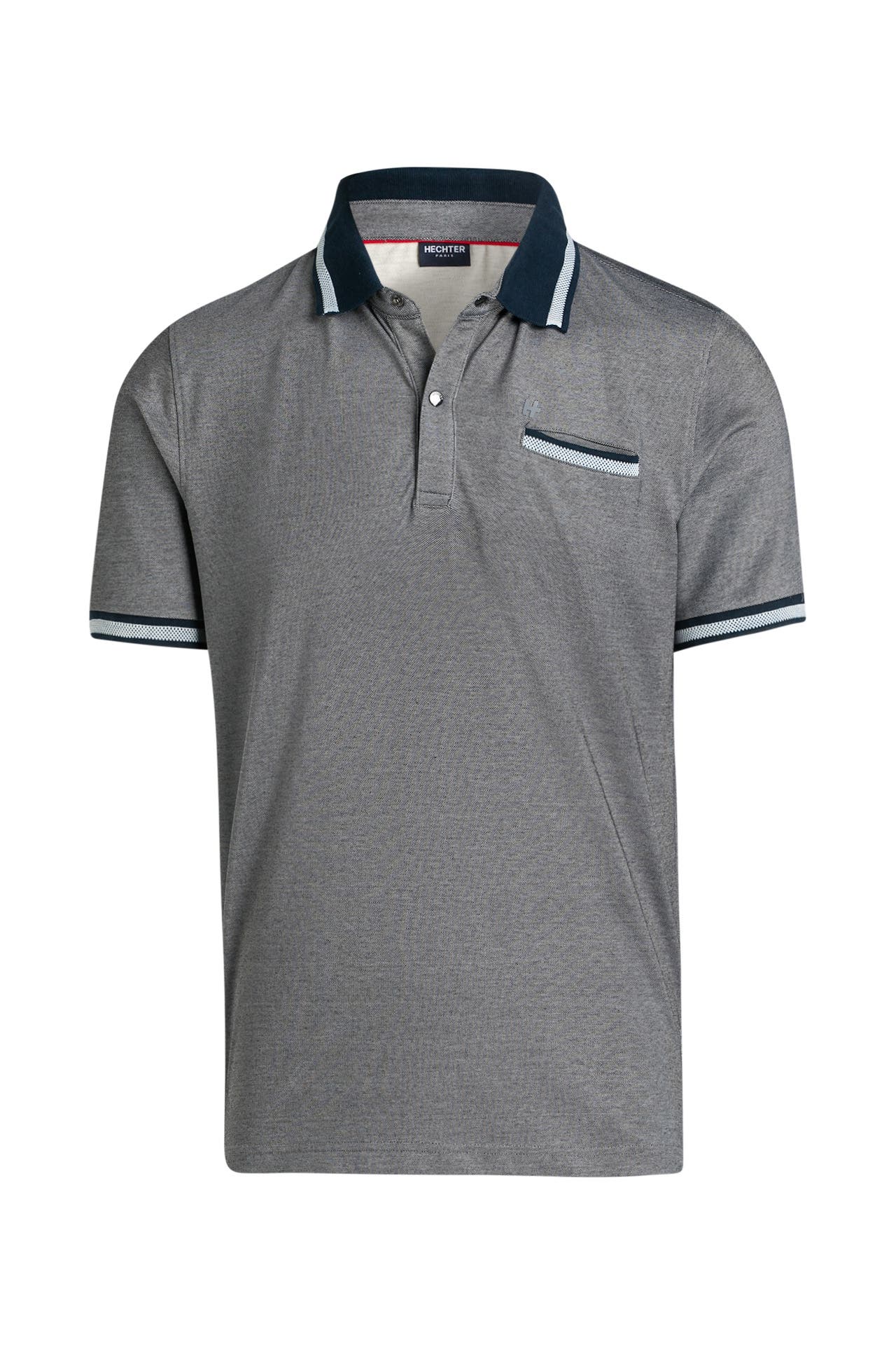 HECHTER Paris Polo-Shirt dunkelgrau, Bild 1