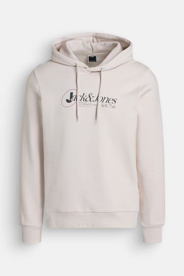 JACK & JONES Hoodie creme