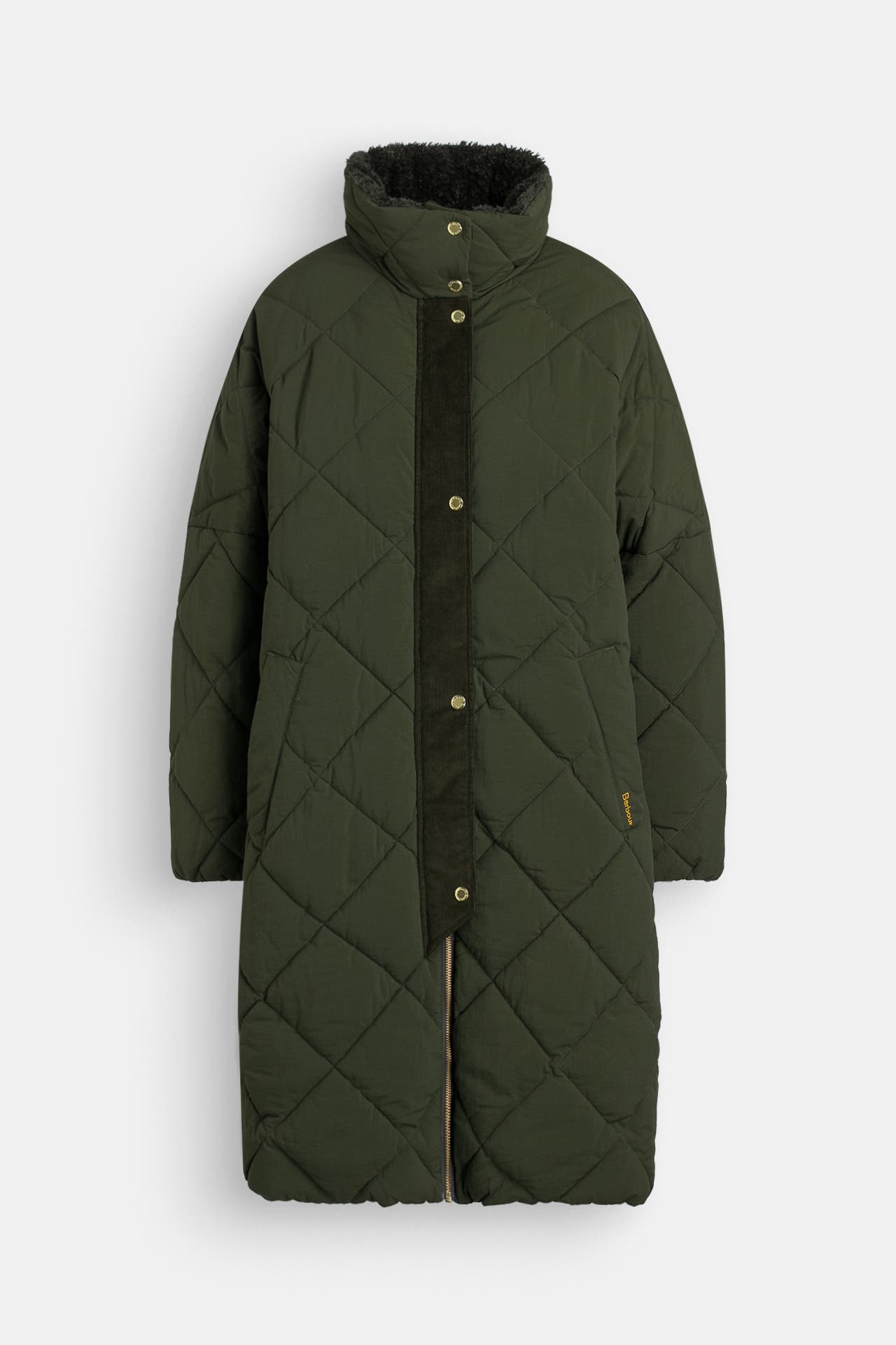 BARBOUR Steppmantel 'Bearnie' dunkelgrün, Bild 1