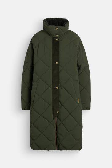 BARBOUR Steppmantel 'Bearnie' dunkelgrün