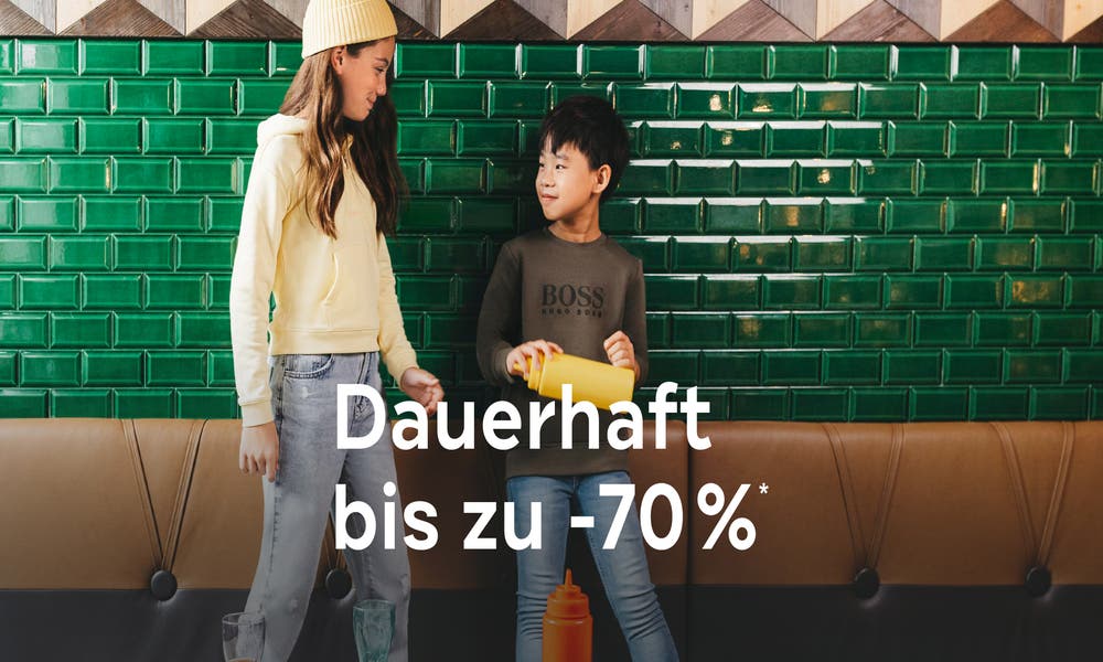 Dauerhaft bis zu -70%*