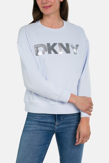 DKNY Sweatshirt hellblau