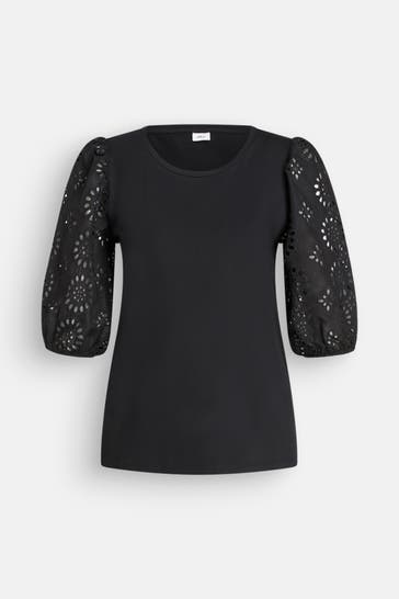 S.OLIVER BLACK LABEL T-Shirt schwarz