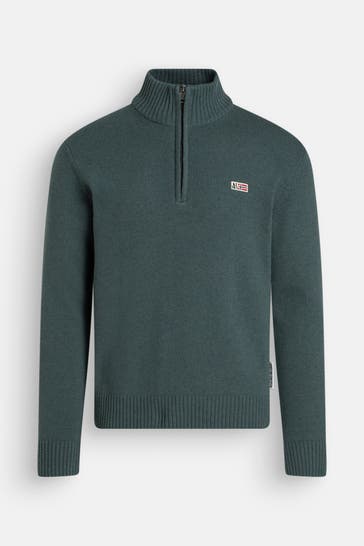 NAPAPIJRI Strick-Troyer graugrün