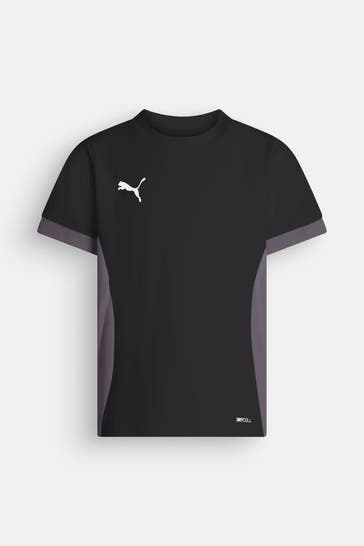 PUMA T-Shirt 'Team Goal' schwarz