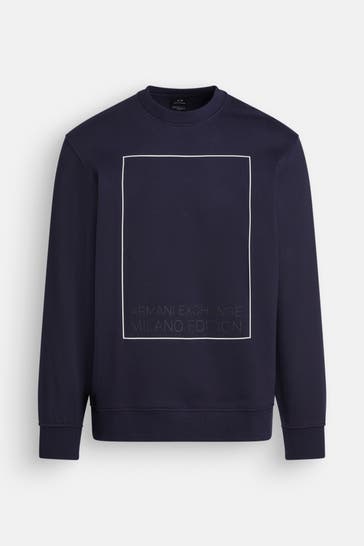 ARMANI EXCHANGE Sweatshirt schwarzblau