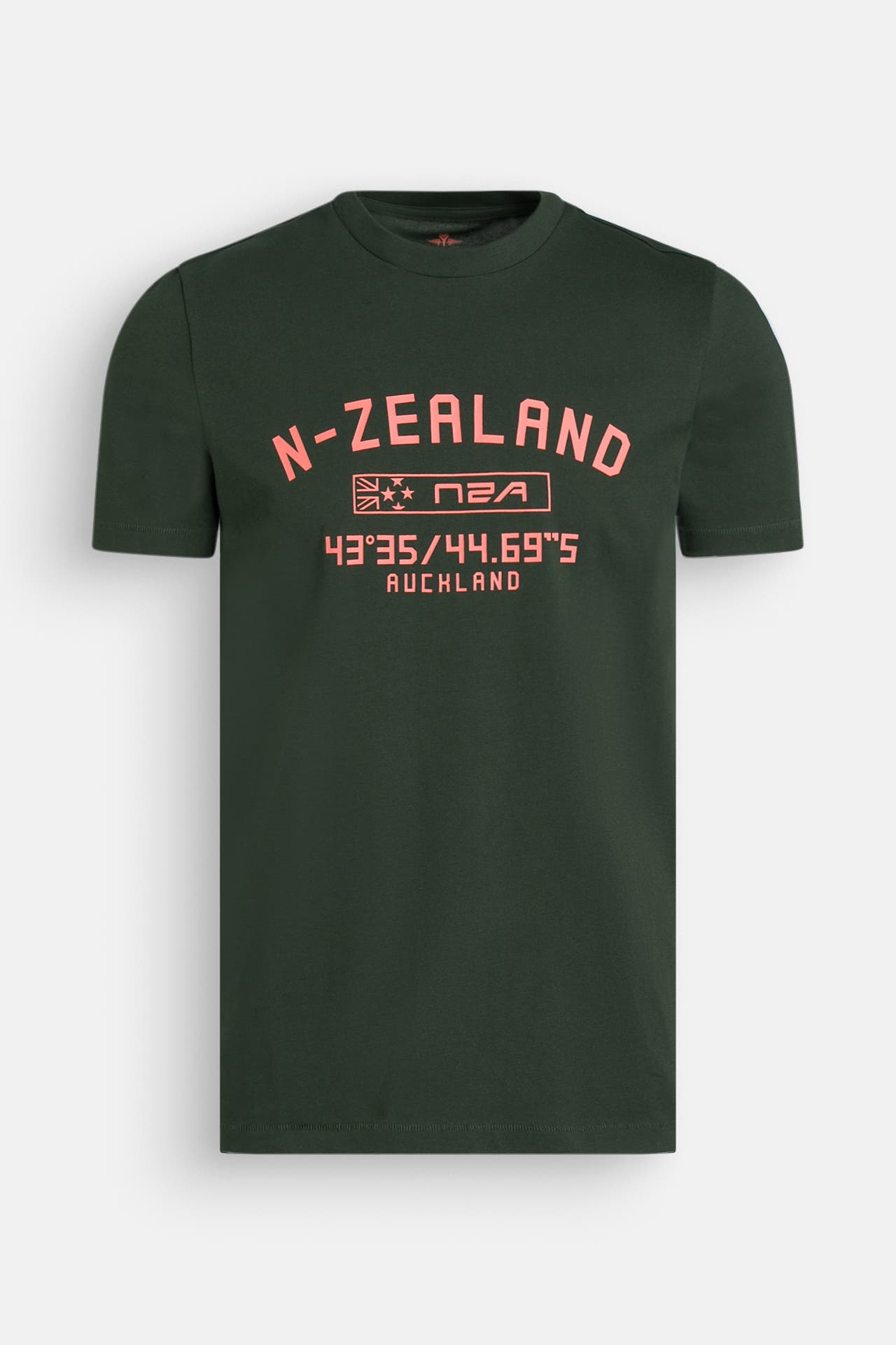 NEW ZEALAND AUCKLAND T-Shirt 'Kirkpatrick' waldgrün, Bild 1