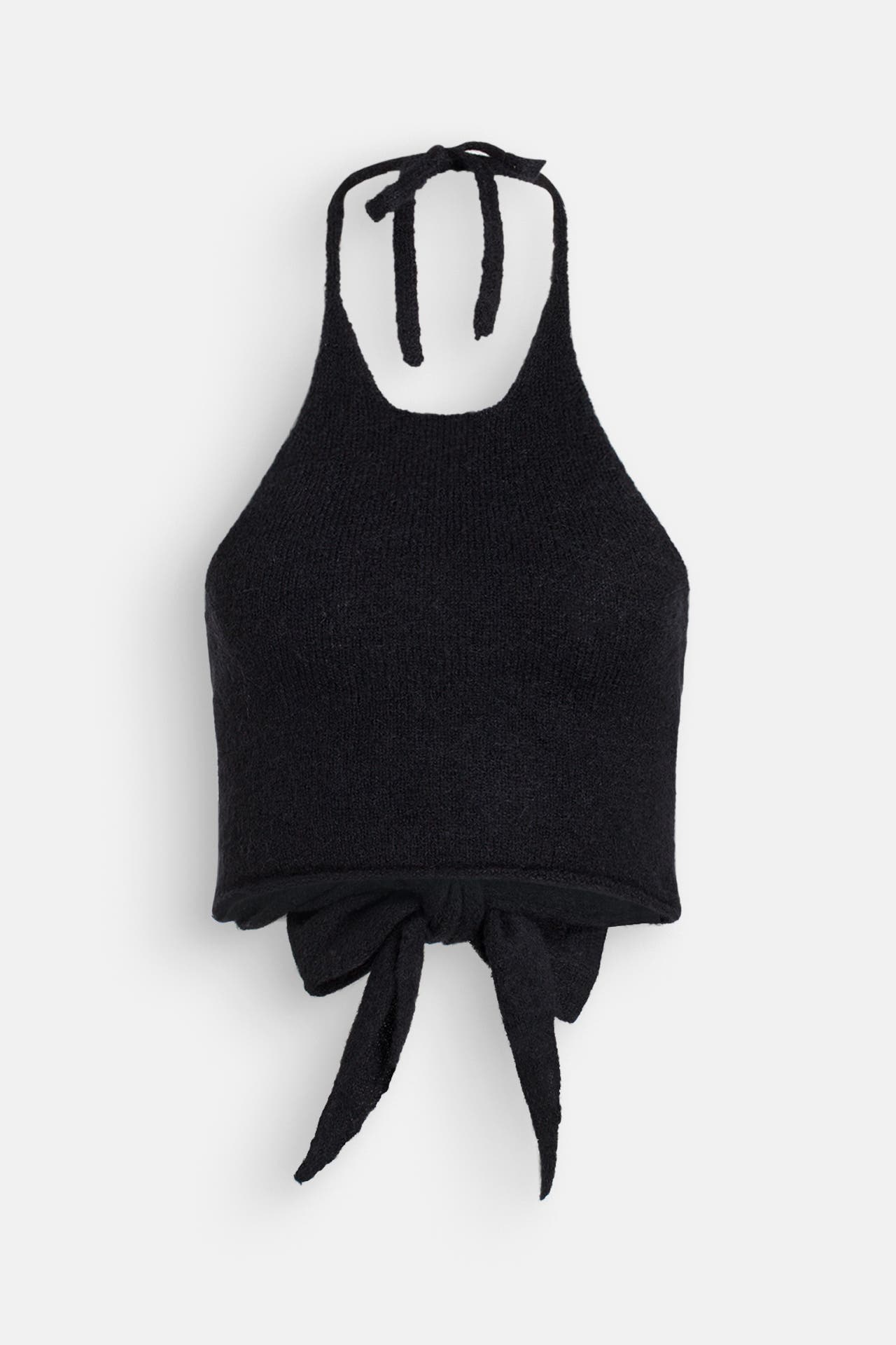 BLACK PALMS Strick-Top 'Kinda' schwarz, Bild 1