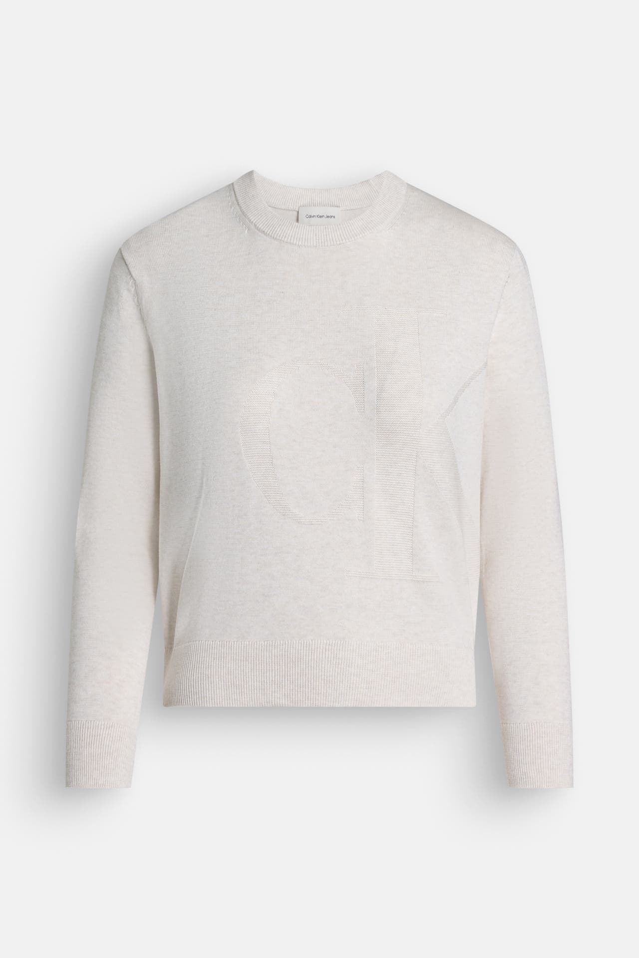 CALVIN KLEIN Strickpullover beige, Bild 1