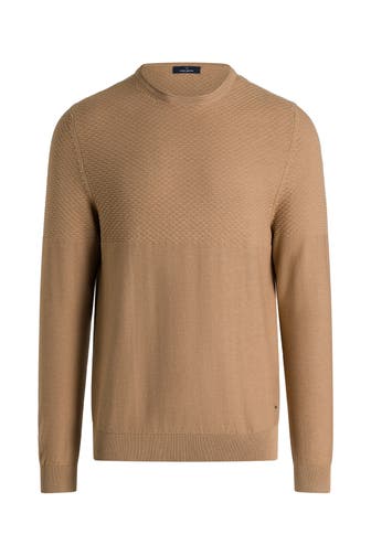 HECHTER Paris Strickpullover hellbraun