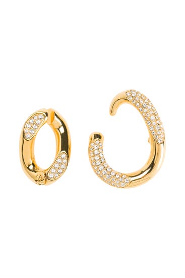SWAROVSKI - Set: Ohrstecker und Ear Cuff 'Dextera' gold