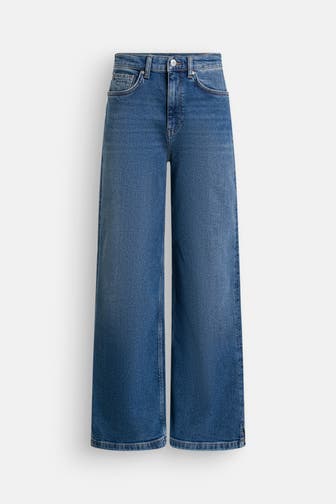 GANT Highwaist-Jeans blau wide