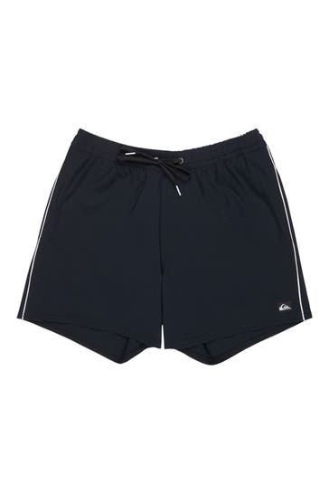 QUIKSILVER Badeshorts 'Stretch Piped Volley' schwarzblau