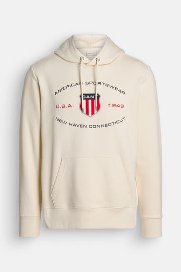 GANT Hoodie creme