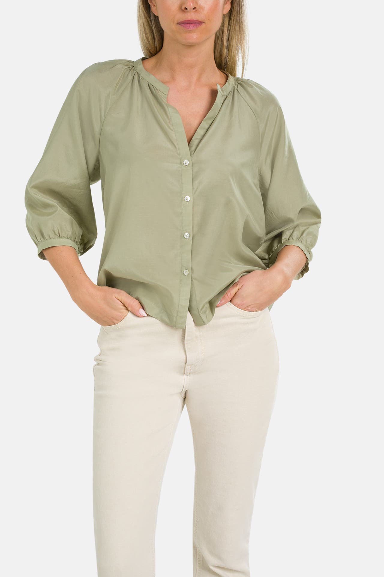 MARC O'POLO Blusenshirt jade, Bild 1