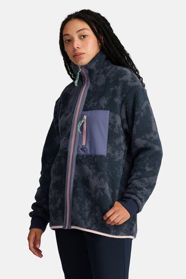 KARI TRAA Sweatjacke 'Ane' dunkelblau