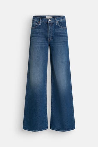 MOTHER Jeans 'The Ditcher Roller' wide