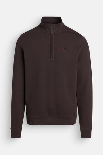 HECHTER Paris Sweat-Troyer dunkelbraun