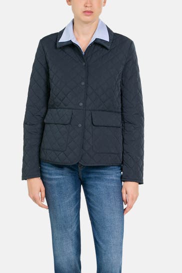 TOMMY HILFIGER Light-Steppjacke dunkelblau